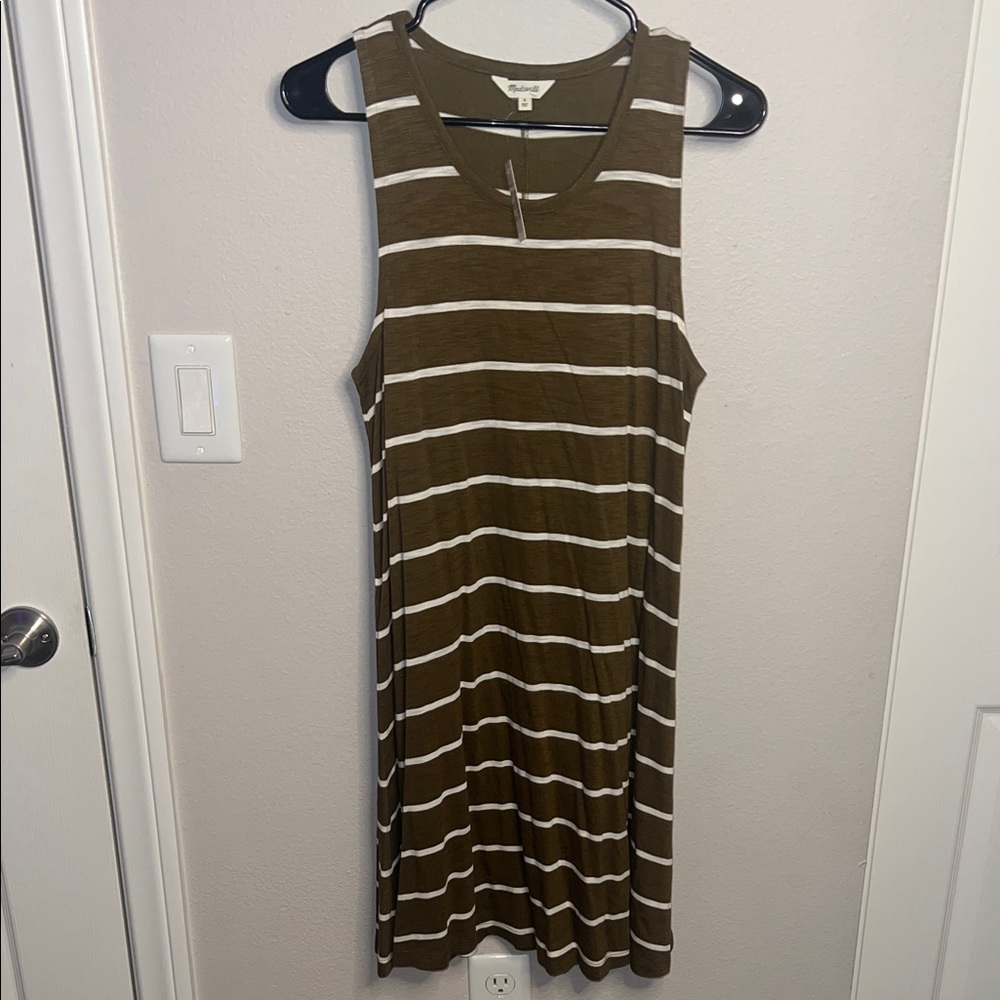 Madewell Striped Tank Dress